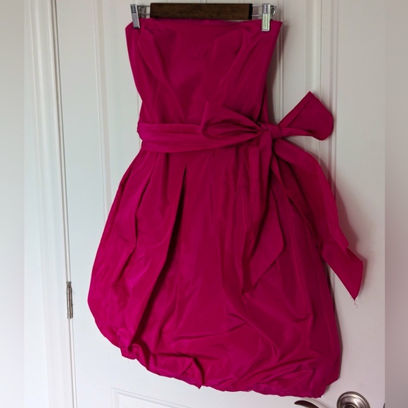 Pink Retro Y2K Hot Pink Mini Dress - Picture 2 of 4